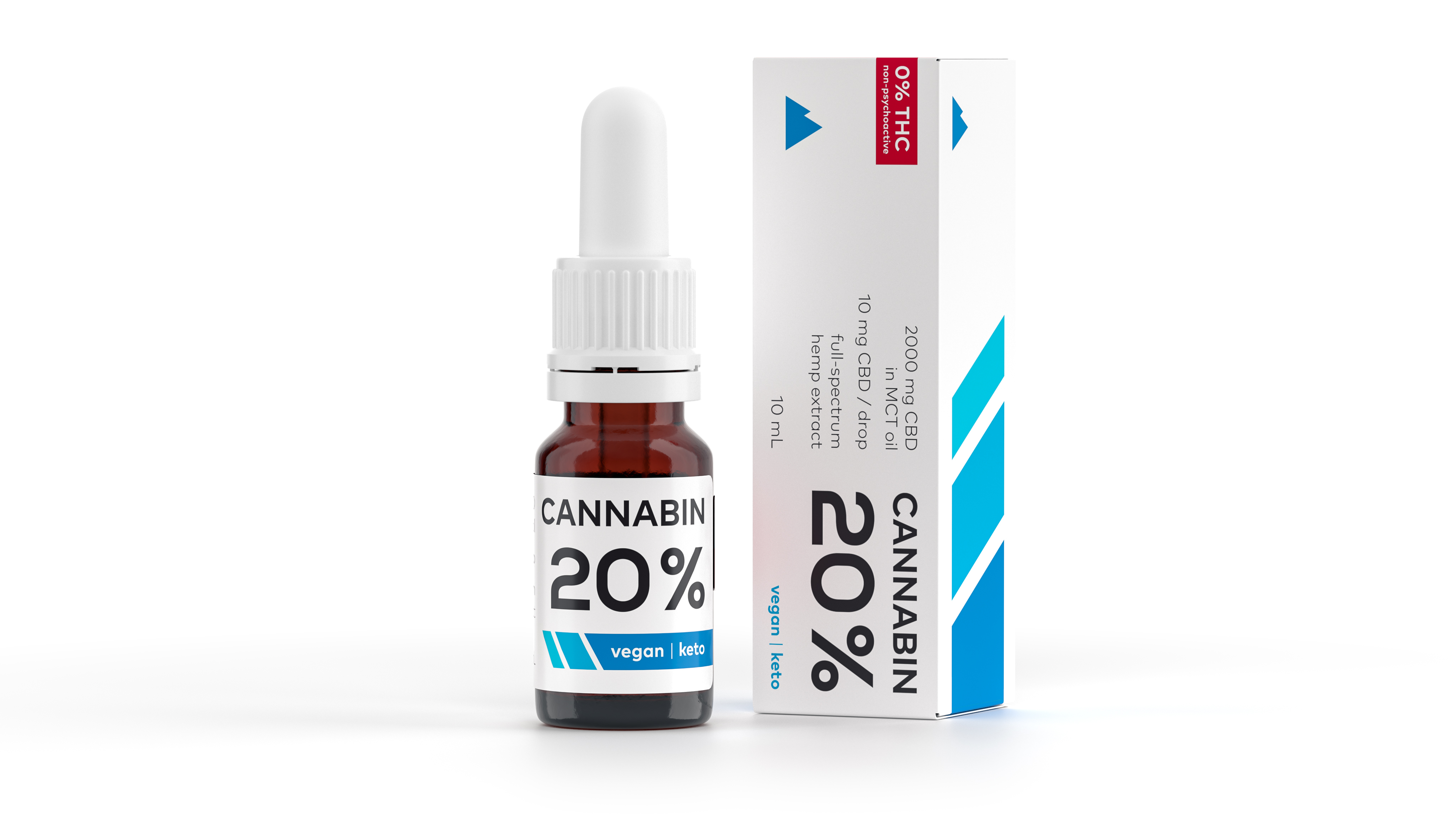 CANNABIN Drops 20%, 2000mg CBD